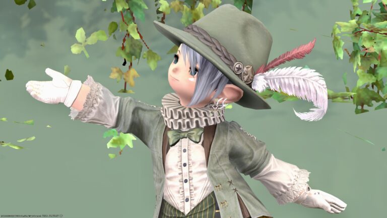 【ミラプリ】“森の冒険家” 全ジョブ着られるお手軽冒険家コーデ ララフェル FF14ブログ Norirow Note 70