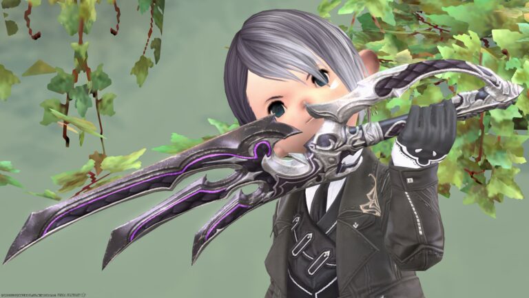 三叉の「悪魔の爪」的な忍者武器『レディアント・ソードブレイカー』 ララフェル FF14ブログ Norirow Note 33