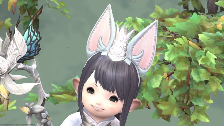 可愛すぎる猫耳の王冠カチューシャ『ケットシーカチューシャ』 ララフェル FF14ブログ Norirow Note 64