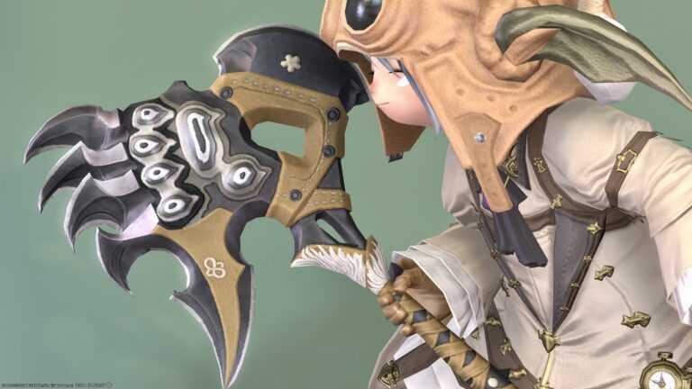 ちょっと可愛いかも？まるで子熊の手のような戦士斧『ベアズモウ・アクス』 ララフェル FF14ブログ Norirow Note 40