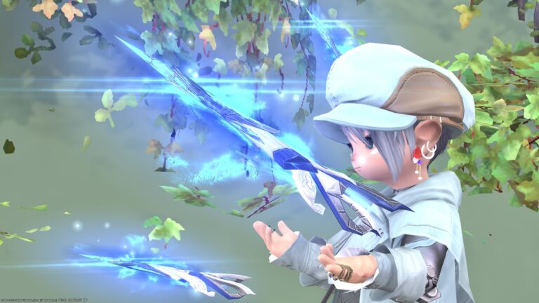 賢者のMW第三段階・綺麗に青く光るファンネル『マンダヴィル・マジェスティック・ウィング』 ララフェル FF14ブログ Norirow Note 37