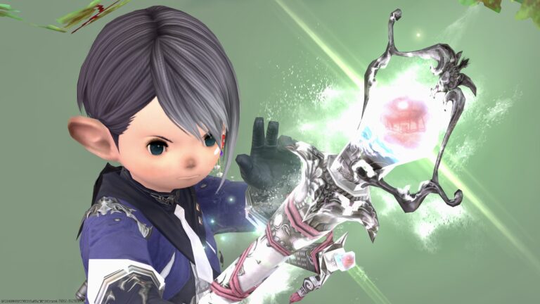 白魔道士のMW第三段階・光るアイスのような可愛い杖『マンダヴィル・マジェスティック・ワンド』 ララフェル FF14ブログ Norirow Note 46