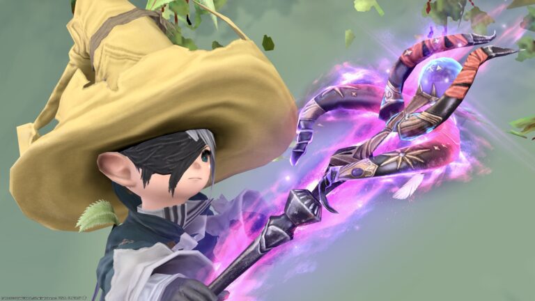 黒魔道士のMW第三段階・光る悪魔の杖『マンダヴィル・マジェスティック・スタッフ』 ララフェル FF14ブログ Norirow Note 37