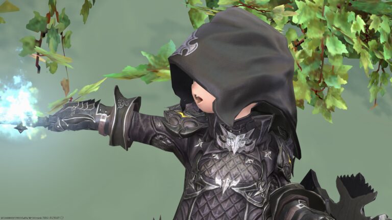 [Glamour] Lalafell Knight in the Darkness (Tank coordination) Lalafell FF14 Blog Norirow Note 36