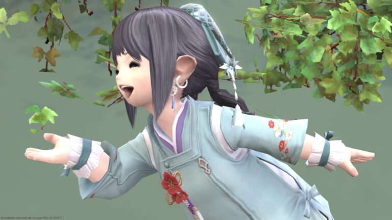 【ミラプリ】夏祭り用「浴衣風コーデ」姫君水干衣装アレンジ ララフェル FF14ブログ Norirow Note 26