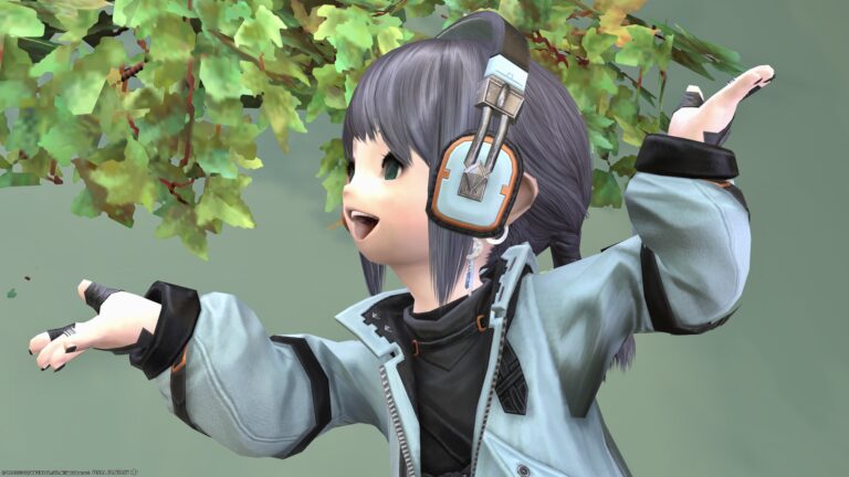 ヘッドホンが装着できるオシャレDJ衣装『マジテック・コスチュームセット』(ララフェル女子Ver.) ララフェル FF14ブログ Norirow Note 54