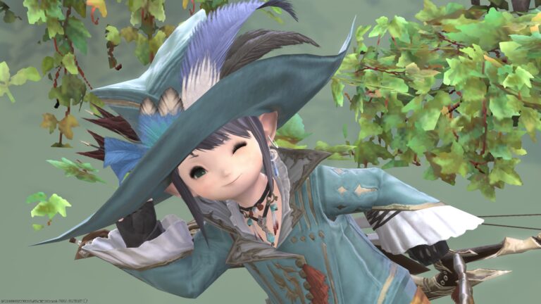 最高に可愛い吟遊詩人のAF3装備: 染色版『ストーリーテラー』(ララフェル女子Ver.) ララフェル FF14ブログ Norirow Note 35