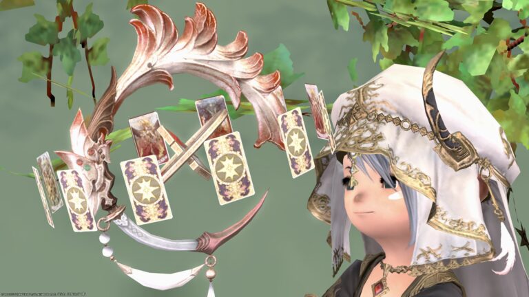 Phoenix? Ohmu? Petals? Astrologian's Celestial Globe "Moonward Torquetum" Lalafell FF14 Blog Norirow Note 46