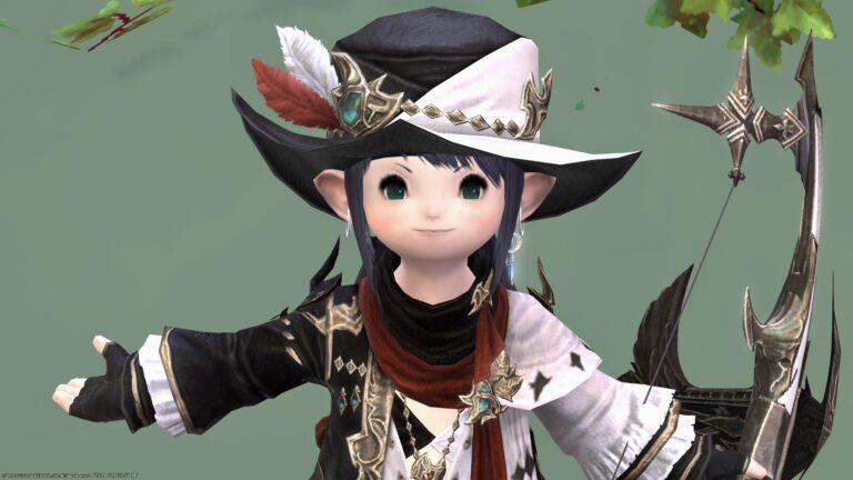 Bard AF5: Asymmetrical Fashionable Traveler "Brioso" Costume (Lalafell Girls Ver.) Lalafell FF14 Blog Norirow Note 41