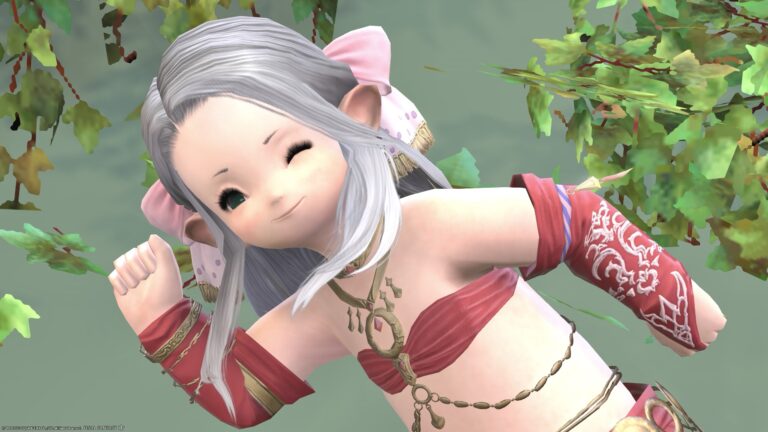 Ranaa Mihgo's costume! Dancer AF4 equipment "Dancer" attire (Lalafell female version) Lalafell FF14 Blog Norirow Note 43