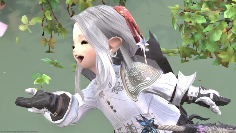 【ミラプリ】白の騎士様またはイチゴの騎士様？(タンク用衣装) ララフェル FF14ブログ Norirow Note 36