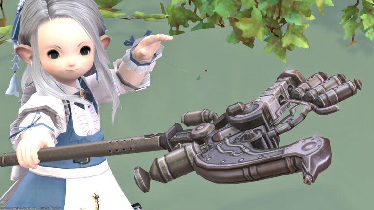 スチームパンクな二刀流チェーンソー・ヴァイパー武器『インペリアル・マジテックツインファング』 ララフェル FF14ブログ Norirow Note 35