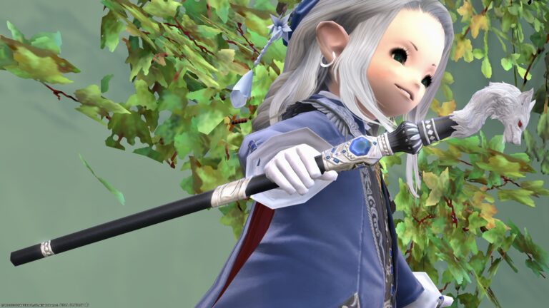A magic wand that can make it rain? Blue Mage's first weapon "Rainmaker" Lalafell FF14 Blog Norirow Note 26