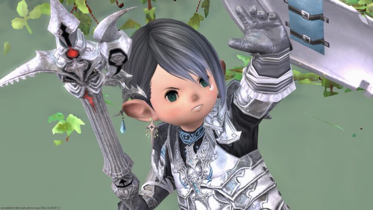 【ミラプリ】「華めく神域タレイア」タンク胴装備でフリル鎧の騎士様 ララフェル FF14ブログ Norirow Note 49