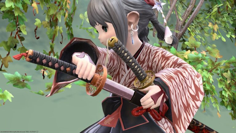 侍のMW第三段階・光る二刀流の妖刀『マンダヴィル・マジェスティック・サムライブレード』 ララフェル FF14ブログ Norirow Note 29