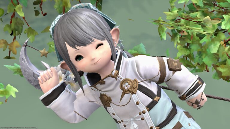 【ミラプリ】月に行く宇宙服っぽいヒーラー用の可愛めコーデ ララフェル FF14ブログ Norirow Note 39