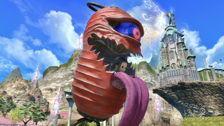 Yokai of Mt. Rokkon "Lantern Ghost" Mount "Burabura Chochin" (Lalafell Ver.) Lalafell FF14 Blog Norirow Note 28