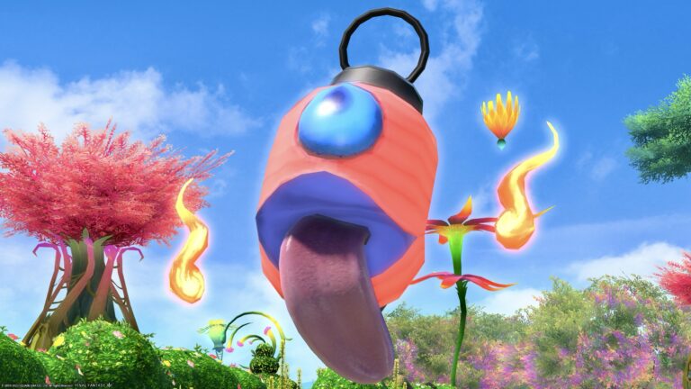 六根山の小さな妖怪？子供用 "お化け提灯" ミニオン『オクリチョウチン』 ララフェル FF14ブログ Norirow Note 32