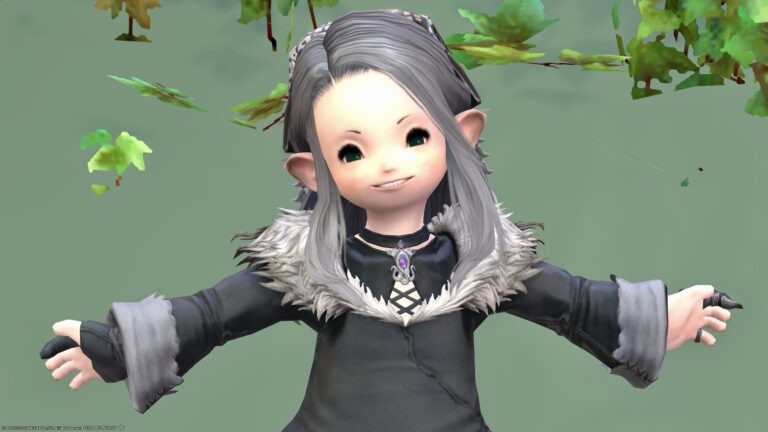 漆黒のヤ・シュトラちゃんの衣装を着てみたよ！(ララフェルVer.) ララフェル FF14ブログ Norirow Note 37