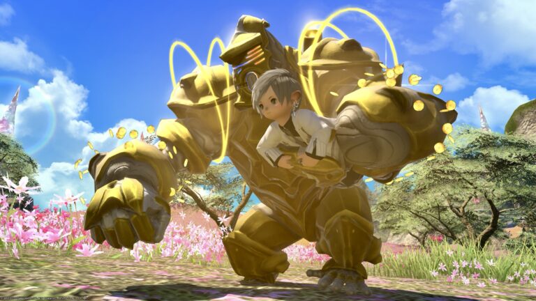 High-priced gorilla robot mount that shines in gold “Magitek Avenger G1” (Lalafell Ver.) Lalafell FF14 Blog Norirow Note 37