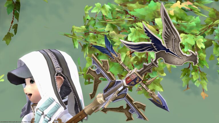 風見鶏が可愛いクラシックなオシャレ杖・白魔道士武器『クリスタリウム・ケーン』 ララフェル FF14ブログ Norirow Note 39