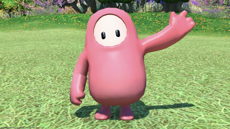 Fall Guys' cute minion "Pink Bean" is a skeleton of a man and a bird? Lalafell FF14 Blog Norirow Note 32