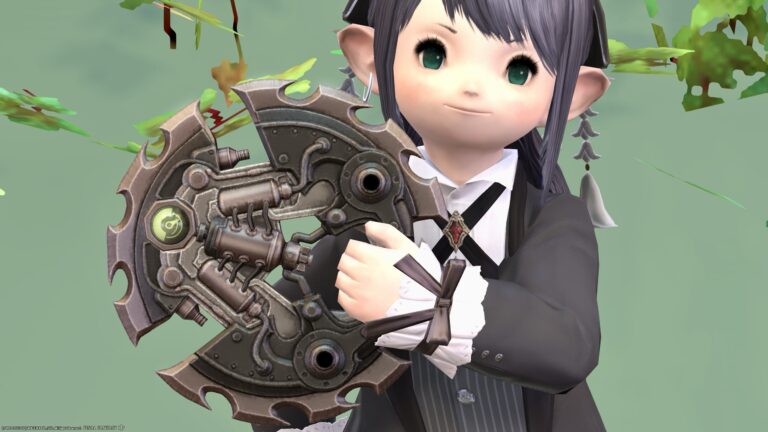 スチームパンクな二刀流チェーンソー・ヴァイパー武器『インペリアル・マジテックツインファング』 ララフェル FF14ブログ Norirow Note 36