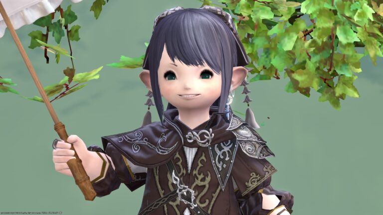 【ミラプリ】"ウッドランドウォーデン" 新衣装アレンジ冒険者コーデ (ララフェル女子) ララフェル FF14ブログ Norirow Note 23