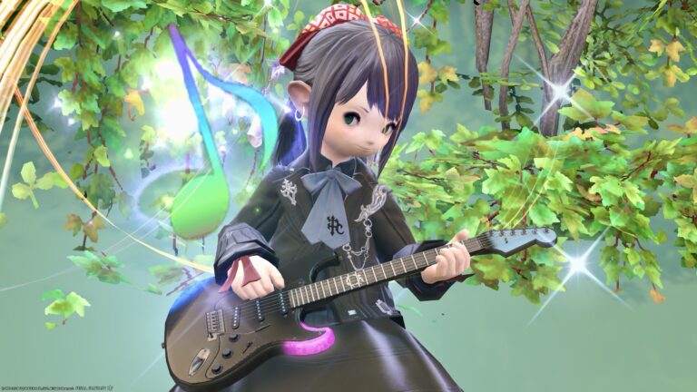 【ミラプリ】プライマルズのLIVEに何を着ていくか考えるノリコちゃんのロック調コーデ ララフェル FF14ブログ Norirow Note 22