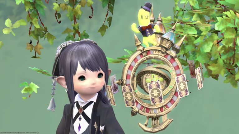 賑やかなゴールドソーサーの占星術師天球儀『セニョール・プラニスフィア』 ララフェル FF14ブログ Norirow Note 30
