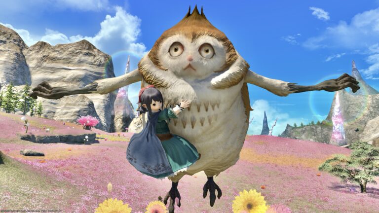 トトロ乗りができる大きなパイッサのマウント『パパ・パイッサ』 ララフェル FF14ブログ Norirow Note 66