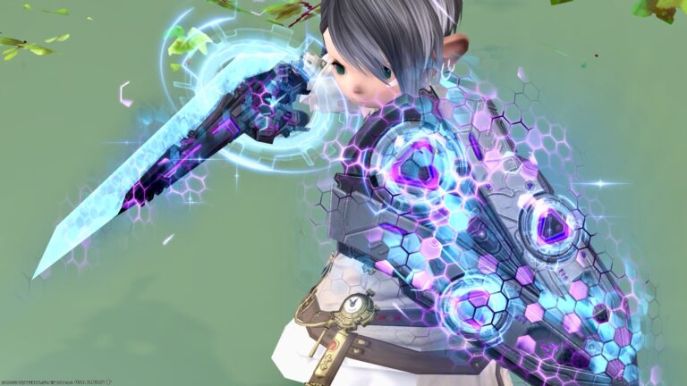 Paladin's MW final form: Just like a mobile suit weapon "Mandervillous Falchion & Kite Shield" Lalafell FF14 Blog Norirow Note 58