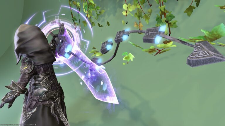 Dark Knight's MW final form: Valuable "whip" bellows sword "Mandervillous Greatsword" Lalafell FF14 Blog Norirow Note 35