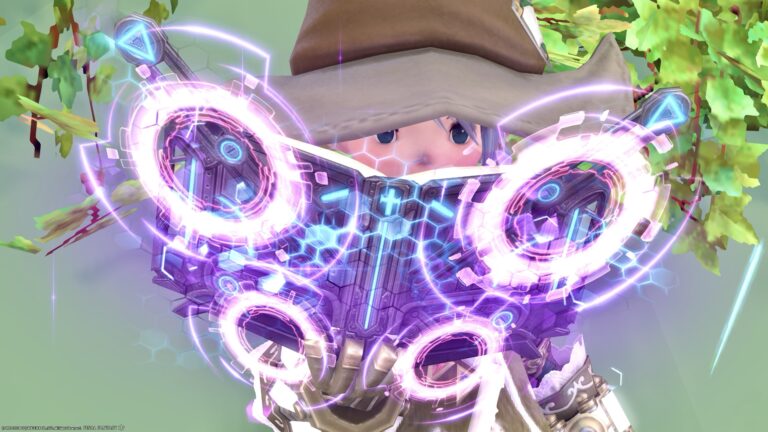 学者のMW最終形態・スピーカーのような電子魔道書『マンダヴィラス・コーデックス』 ララフェル FF14ブログ Norirow Note 42