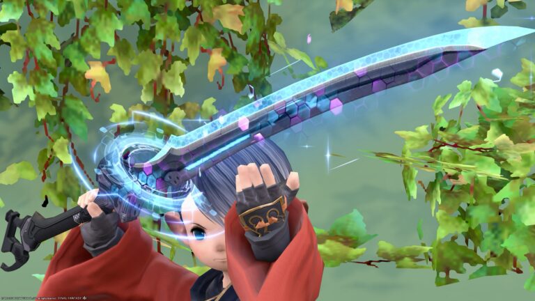 Samurai's MW final form: mechanical electronic sword "Mandervillous Samurai Blade" Lalafell FF14 Blog Norirow Note 41