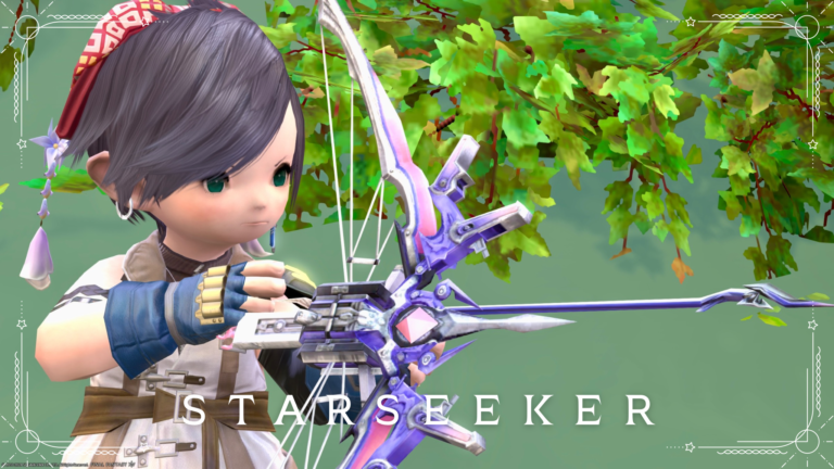 FF13セラの弓・矢筒のない貴重な吟遊詩人武器『スターシーカー』 ララフェル FF14ブログ Norirow Note 75