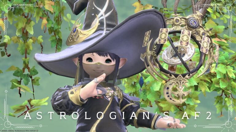 占星術師のAF2装備(Lv60)月の魔女『ウェルキン』シリーズ (ララフェル女子Ver.) ララフェル FF14ブログ Norirow Note 34