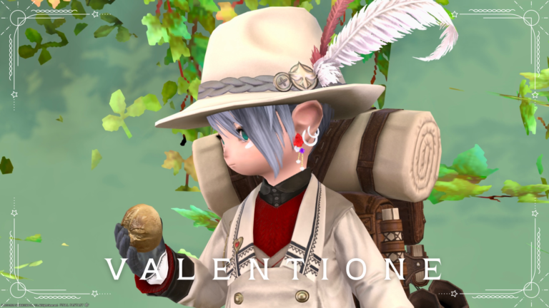 【ミラプリ】ノリロゥさんのヴァレンティオン冒険着2024 ララフェル FF14ブログ Norirow Note 76