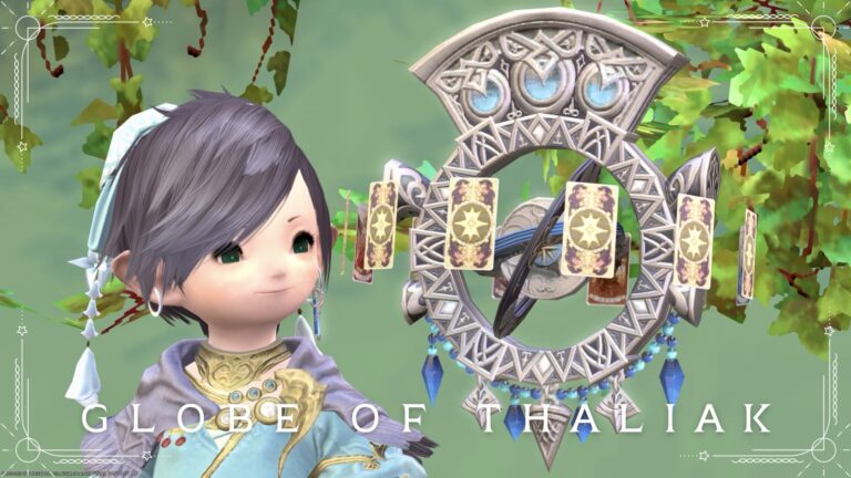 シャーレアンの守護神“サリャク”の天球儀・占星術師武器『グローブ・オブ・サリャク』 ララフェル FF14ブログ Norirow Note 39