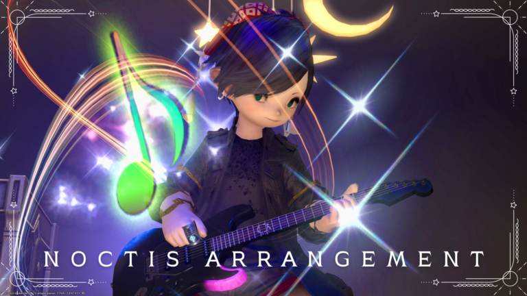 【ミラプリ】ノクティス衣装アレンジ "ガールズバンド風" コーデ ララフェル FF14ブログ Norirow Note 71