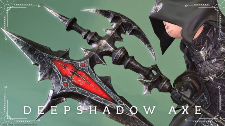 赤く光るクラシックなリボルバーデザインの機工士銃『ディープシャドウ・ハンドガンRE』 ララフェル FF14ブログ Norirow Note 34