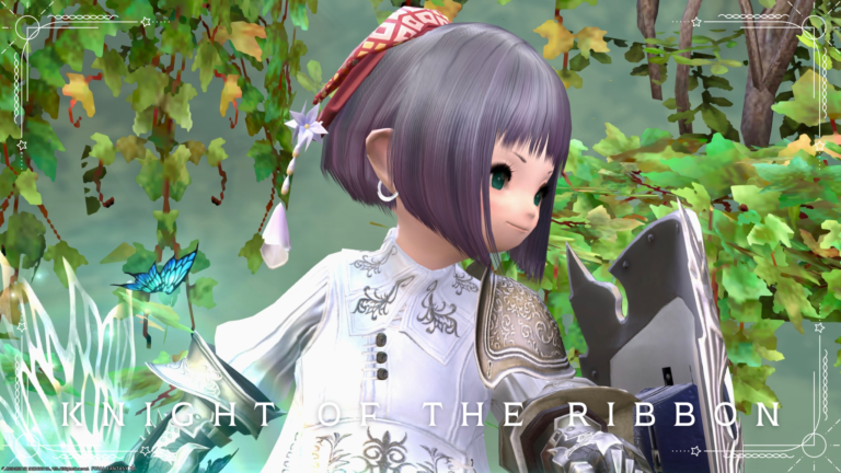 [Glamour] Cute ribbon knight in white leather corset armor Lalafell FF14 Blog Norirow Note 39