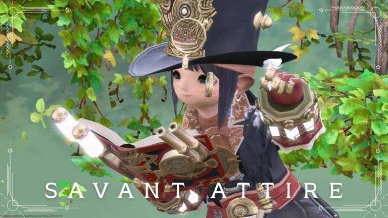 Unique and steampunk crow scholar AF2 gear “Savant” (Lalafell female version) Lalafell FF14 Blog Norirow Note 38