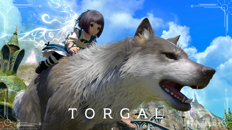FF16 collaboration cute dog (wolf) mount “Torgal” Lalafell FF14 Blog Norirow Note 31
