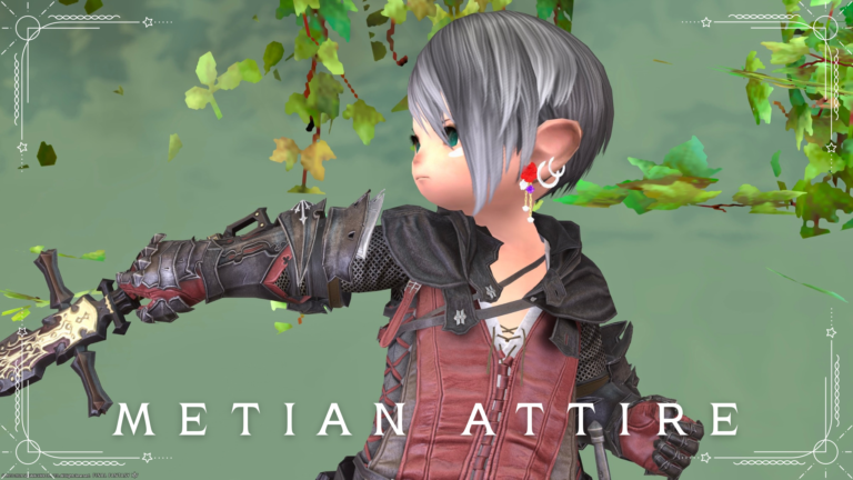 FF16クライヴのミラプリ衣装『メティアン』アタイア (ララフェルVer.) ララフェル FF14ブログ Norirow Note 65