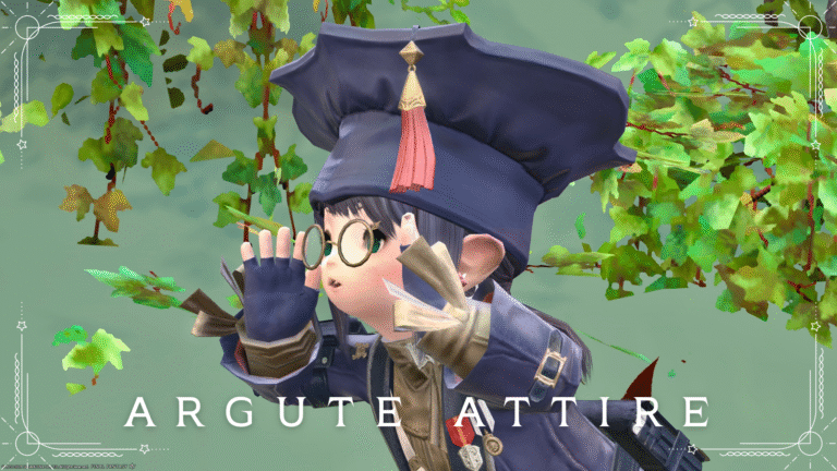 紺色ブレザーの可愛い軍服衣装・学者AF1色違い『アギュト』(ララフェル女子Ver.) ララフェル FF14ブログ Norirow Note 36