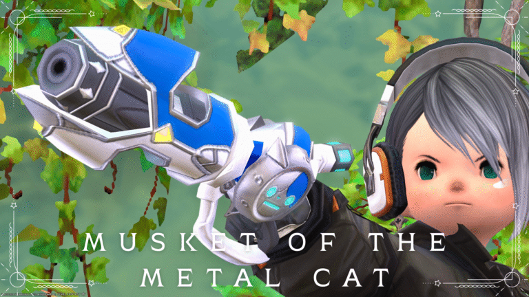 妖怪ウォッチ ロボニャンＦ型オモチャのような機工士レーザーガン『Ｆ型波動砲』 ララフェル FF14ブログ Norirow Note 69