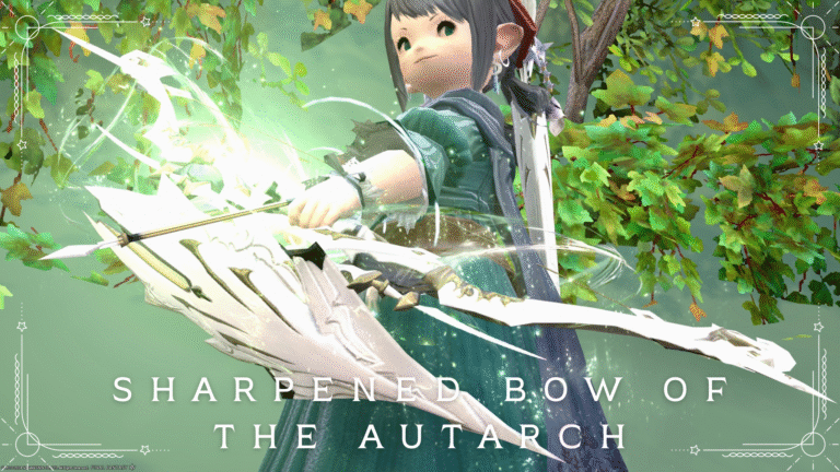 吟遊詩人のAW第6段階・サイコフレームの光あふれる弓『オウタークボウ・シャープ』 ララフェル FF14ブログ Norirow Note 47