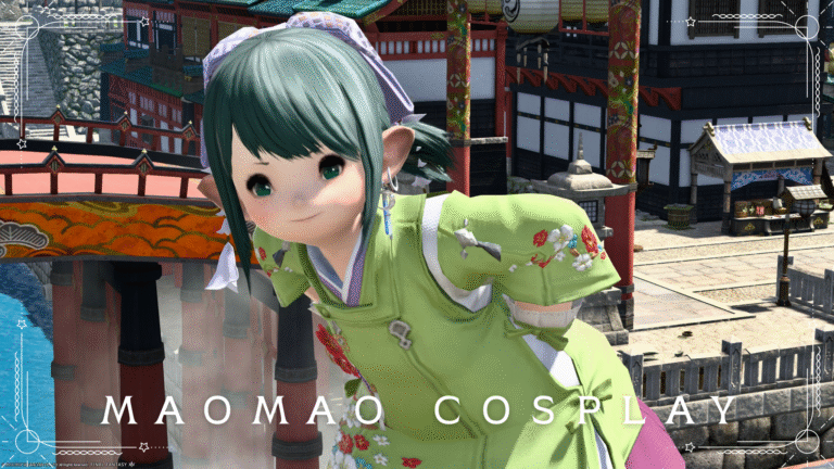 【ミラプリ】夏祭り用「浴衣風コーデ」姫君水干衣装アレンジ ララフェル FF14ブログ Norirow Note 25