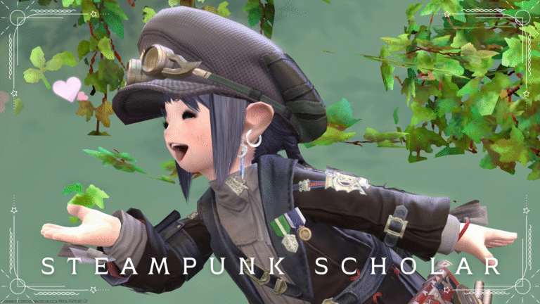 [Glamour] A little steampunk scholar AF1 arrangement coordination Lalafell FF14 Blog Norirow Note 35